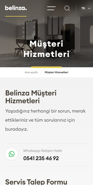 Belinza Banyo Mobilyaları