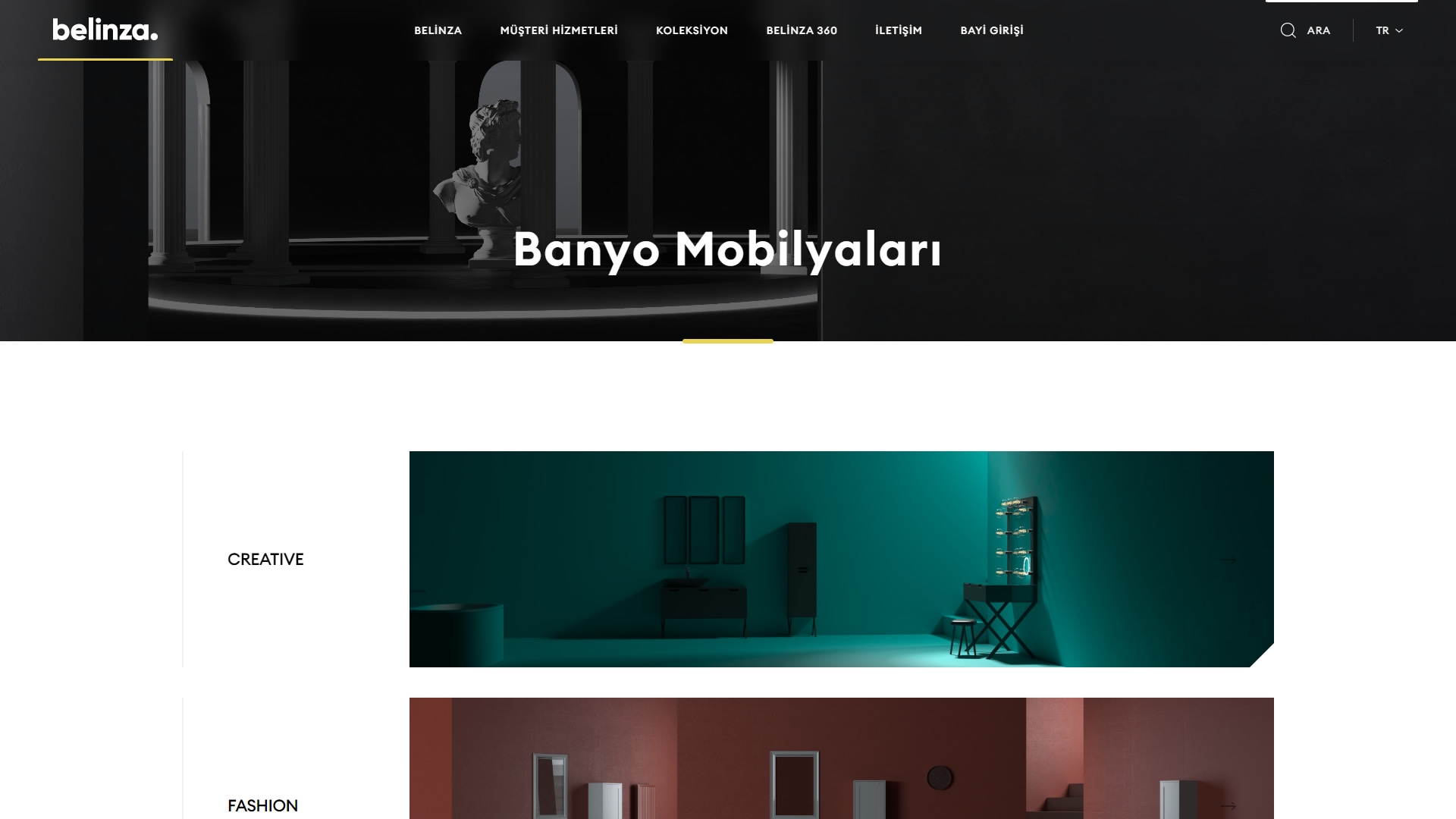 Belinza Banyo Mobilyaları