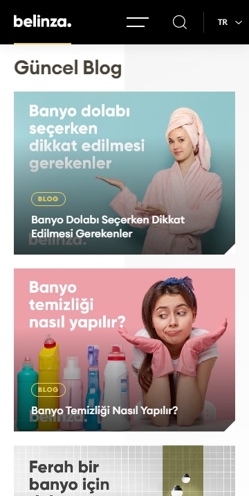 Belinza Banyo Mobilyaları