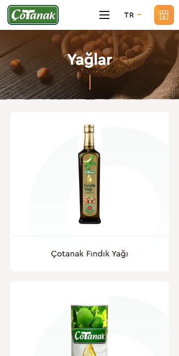 Çotanak Fındık Yağı