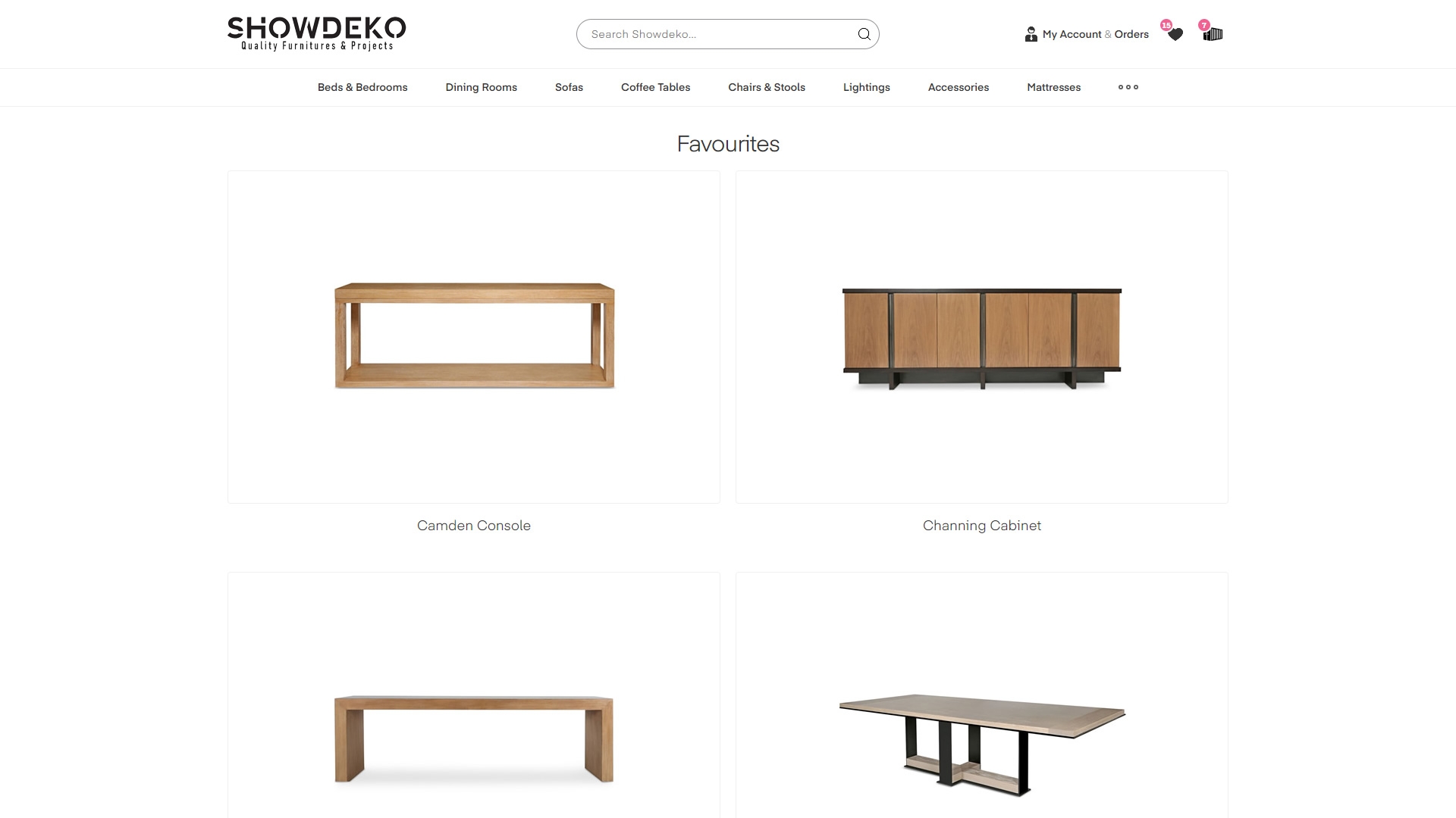 Showdeko Furniture