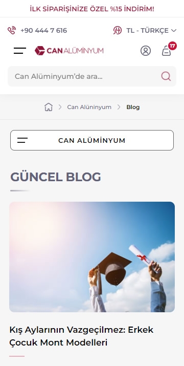 Can Alüminyum E-Ticaret