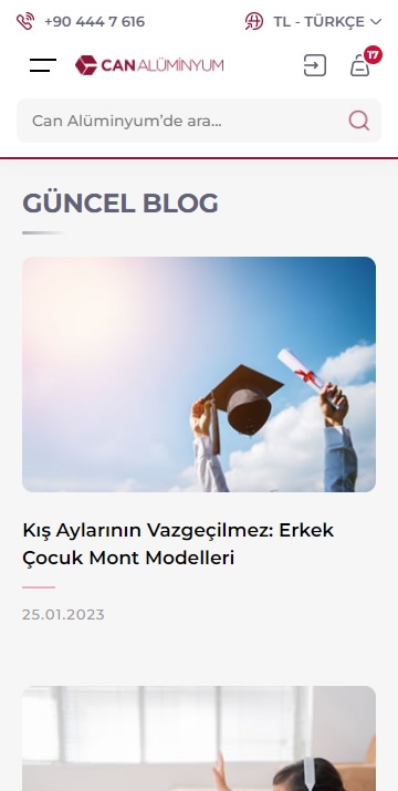 Can Alüminyum E-Ticaret