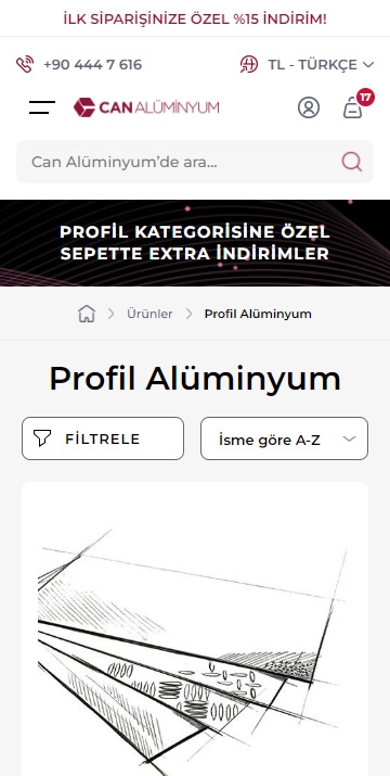 Can Alüminyum E-Ticaret